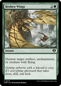 2023 Magic: The Gathering: Commander Masters (CMM) - Broken Wings (#277, Common) (, Near Mint)