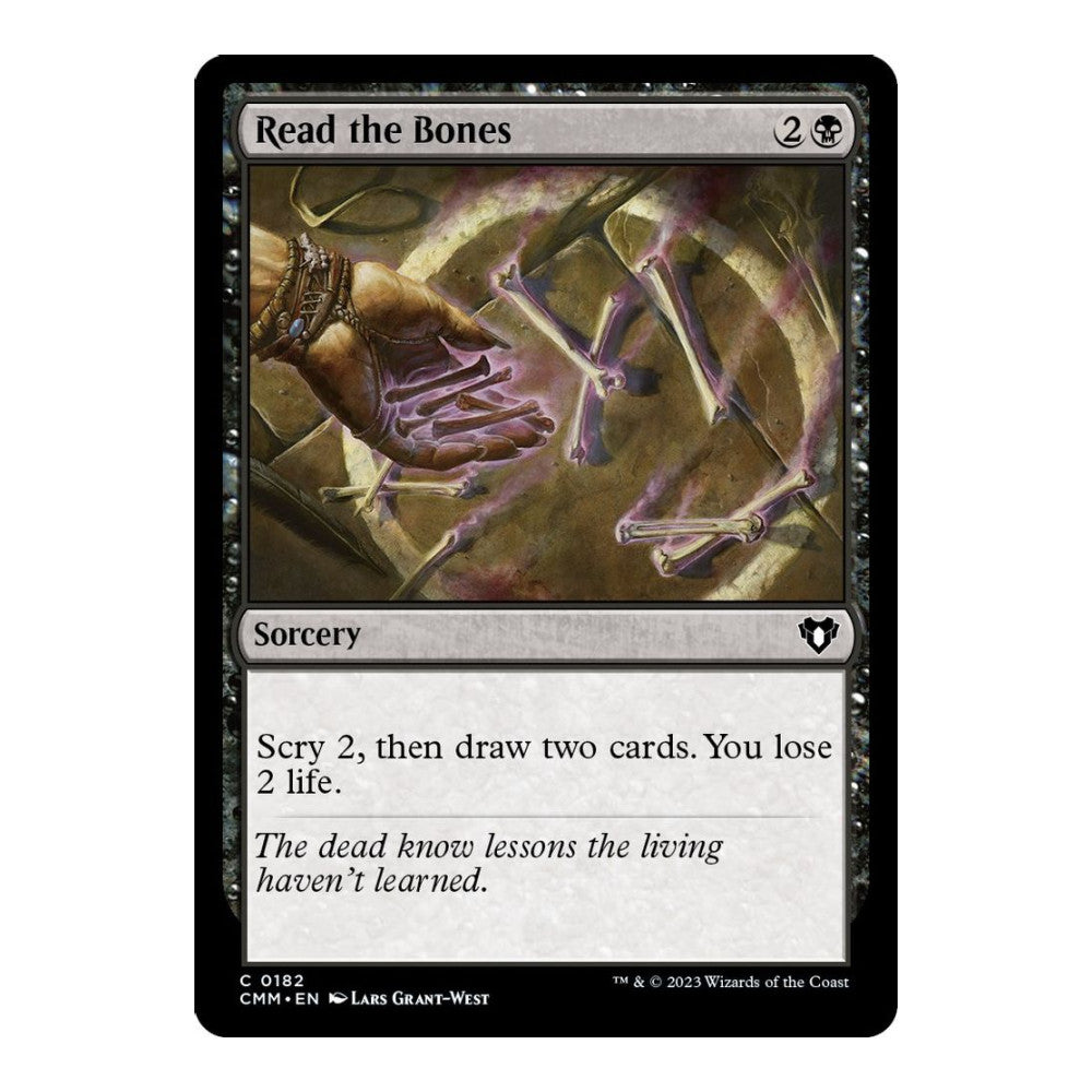 Read the Bones - Commander Masters () - Near Mint -