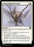 2023 Magic: The Gathering: Commander Masters (CMM) - Unbounded Potential (#67, Common) (, Near Mint)