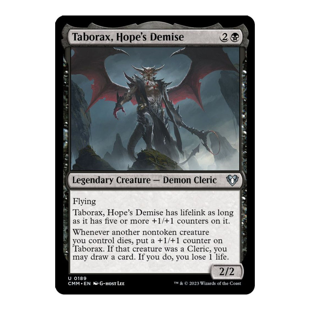 Taborax, Hope's Demise - Commander Masters () - Near Mint -