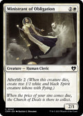 2023 Magic: The Gathering: Commander Masters (CMM) - Ministrant of Obligation (#43, Common) (, Near Mint)