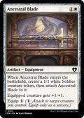 2023 Magic: The Gathering: Commander Masters (CMM) - Ancestral Blade (#12, Common) (, Near Mint)