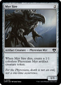 2023 Magic: The Gathering: Commander Masters (CMM) - Myr Sire (#400, Common) (, Near Mint)