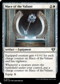 2023 Magic: The Gathering: Commander Masters (CMM) - Mace of the Valiant (#41, Uncommon) (, Near Mint)