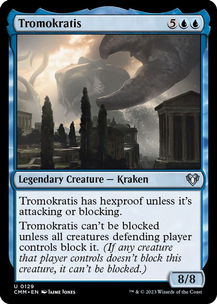 2023 Magic: The Gathering: Commander Masters (CMM) - Tromokratis (#129, Uncommon) (, Near Mint)