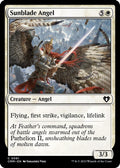 2023 Magic: The Gathering: Commander Masters (CMM) - Sunblade Angel (#61, Common) (, Near Mint)