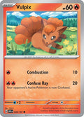 2023 Pokemon: SV03: Obsidian Flames (OBF) - Vulpix (#028/197, Common) (Reverse Holofoil, Near Mint)