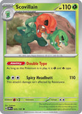 2023 Pokemon: SV03: Obsidian Flames (OBF) - Scovillain (#025/197, Rare) (Holofoil, Near Mint)