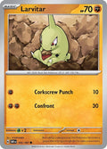 2023 Pokemon: SV03: Obsidian Flames (OBF) - Larvitar (#105/197, Common) (Reverse Holofoil, Near Mint)