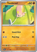 2023 Pokemon: SV03: Obsidian Flames (OBF) - Toedscool (#118/197, Common) (Reverse Holofoil, Near Mint)