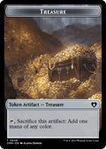 2023 Magic: The Gathering: Commander Masters (CMM) - Treasure Assassin Double Sided Token (#48 // 14, T) (, Near Mint)