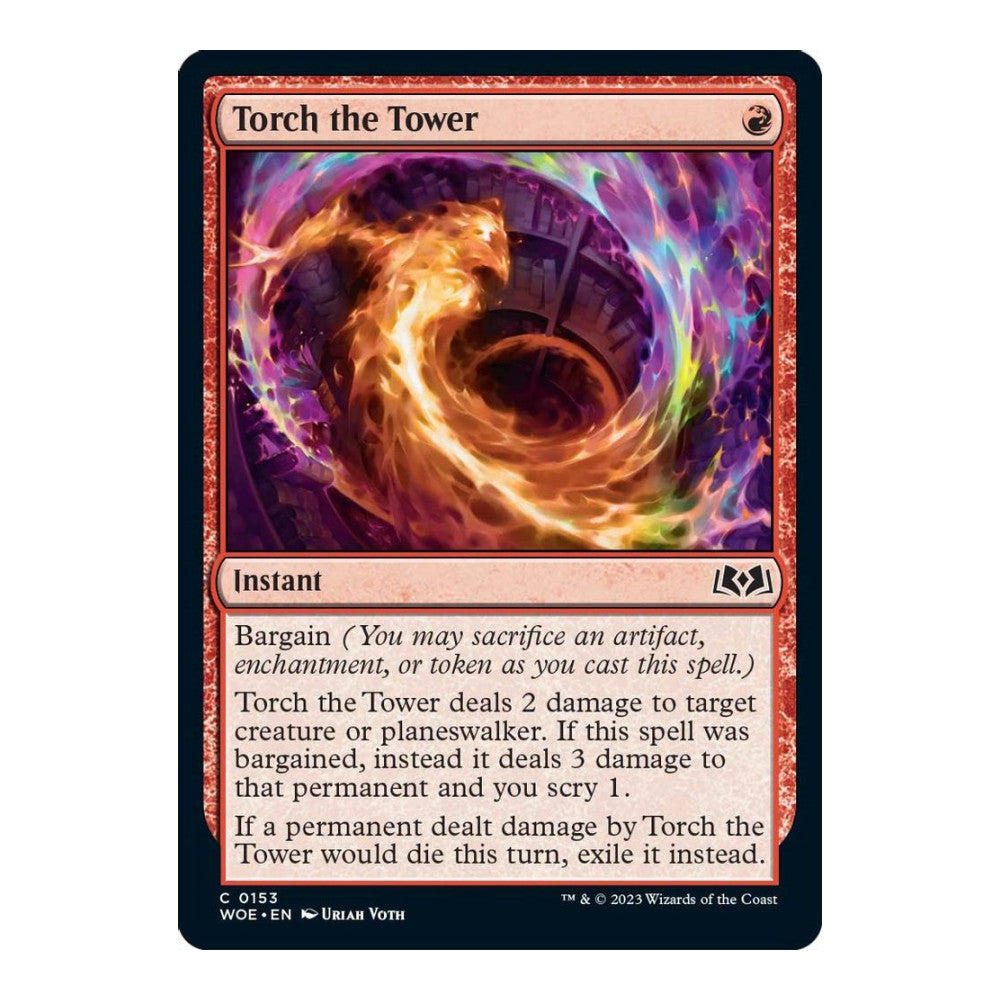 Torch the Tower - Wilds of Eldraine () - Near Mint -