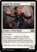 2023 Magic: The Gathering: Wilds of Eldraine (WOE) - Gallant Pie Wielder (#15, Uncommon)