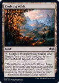 2023 Magic: The Gathering: Wilds of Eldraine (WOE) - Evolving Wilds (#256, Common) (, Near Mint)