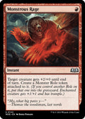 2023 Magic: The Gathering: Wilds of Eldraine (WOE) - Monstrous Rage (#142, Uncommon) (, Near Mint)
