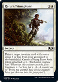 2023 Magic: The Gathering: Wilds of Eldraine (WOE) - Return Triumphant (#26, Common) (, Near Mint)