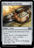 2023 Magic: The Gathering: Wilds of Eldraine (WOE) - Three Bowls of Porridge (#253, Uncommon)