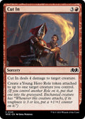 2023 Magic: The Gathering: Wilds of Eldraine (WOE) - Cut In (#125, Common) (, Near Mint)