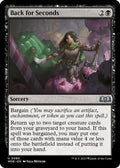 2023 Magic: The Gathering: Wilds of Eldraine (WOE) - Back for Seconds (#80, Uncommon) (, Near Mint)