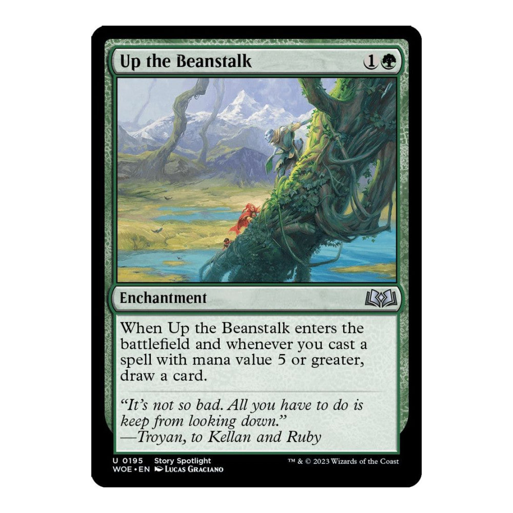 Up the Beanstalk - Wilds of Eldraine () - Near Mint -