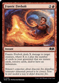 2023 Magic: The Gathering: Wilds of Eldraine (WOE) - Frantic Firebolt (#130, Common)