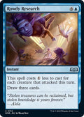 2023 Magic: The Gathering: Wilds of Eldraine (WOE) - Rowdy Research (#312, Uncommon) (Foil, Near Mint)