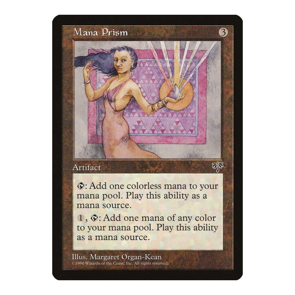 1996 Magic: The Gathering: Mirage (MIR) - Mana Prism (#308, Uncommon) (, Near Mint)