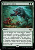 2023 Magic: The Gathering: Wilds of Eldraine (WOE) - Feral Encounter (#169, Rare) (, Near Mint)