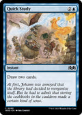 2023 Magic: The Gathering: Wilds of Eldraine (WOE) - Quick Study (#65, Common) (, Near Mint)