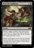 2023 Magic: The Gathering: Wilds of Eldraine (WOE) - Feed the Cauldron (#91, Common)