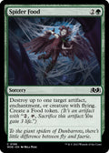 2023 Magic: The Gathering: Wilds of Eldraine (WOE) - Spider Food (#186, Common) (, Near Mint)
