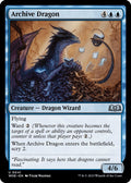 2023 Magic: The Gathering: Wilds of Eldraine (WOE) - Archive Dragon (#41, Uncommon) (, Near Mint)