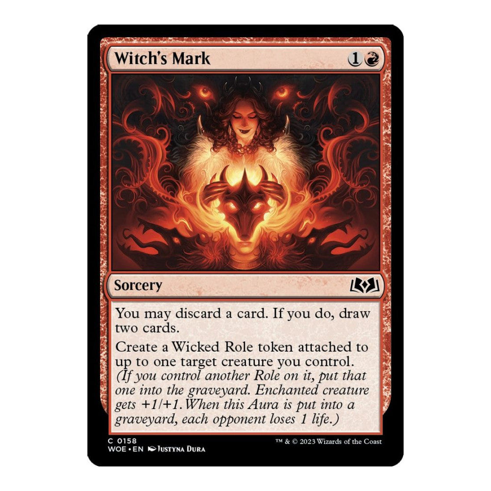 Witchs Mark - Wilds of Eldraine () - Near Mint -
