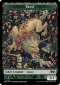 2023 Magic: The Gathering: Wilds of Eldraine (WOE) - Beast Food 0010 Double Sided Token (#8 // 10, T) (Foil, Near Mint)