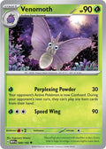 2023 Pokemon: SV: Scarlet & Violet 151 (MEW) - Venomoth (#049/165, Uncommon) (Reverse Holofoil, Near Mint)