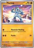 2023 Pokemon: SV: Scarlet & Violet 151 (MEW) - Machop (#066/165, Common)