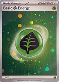2023 Pokemon: SVE: Scarlet & Violet Energies (SVE) - Basic Grass Energy (Cosmos Holo) (#001, Common) (Holofoil, Near Mint)