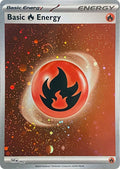 2023 Pokemon: SVE: Scarlet & Violet Energies (SVE) - Basic Fire Energy (Cosmos Holo) (#002, Common) (Holofoil, Near Mint)