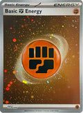 2023 Pokemon: SVE: Scarlet & Violet Energies (SVE) - Basic Fighting Energy (Cosmos Holo) (#006, Common) (Holofoil, Near Mint)