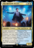 2023 Magic: The Gathering: Universes Beyond: Doctor Who (WHO) - The Eleventh Doctor (#125, Rare) (Foil, Near Mint)
