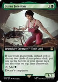 2023 Magic: The Gathering: Universes Beyond: Doctor Who (WHO) - Susan Foreman Extended Art (#400, Rare) (, Near Mint)