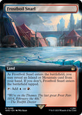 2023 Magic: The Gathering: Universes Beyond: Doctor Who (WHO) - Frostboil Snarl Extended Art (#498, Rare) (Foil, Near Mint)