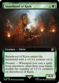 2023 Magic: The Gathering: Universes Beyond: Doctor Who (WHO) - Sisterhood of Karn Extended Art (#399, Rare) (Foil, Near Mint)