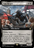 2023 Magic: The Gathering: Universes Beyond: Doctor Who (WHO) - Time Reaper Extended Art (#374, Rare) (, Near Mint)