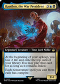 2023 Magic: The Gathering: Universes Beyond: Doctor Who (WHO) - Rassilon the War President Extended Art (#434, Rare) (, Near Mint)