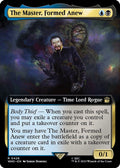 2023 Magic: The Gathering: Universes Beyond: Doctor Who (WHO) - The Master Formed Anew Extended Art (#426, Rare) (Foil, Near Mint)