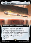 2023 Magic: The Gathering: Universes Beyond: Doctor Who (WHO) - Aces Baseball Bat Extended Art (#454, Rare) (Foil, Near Mint)