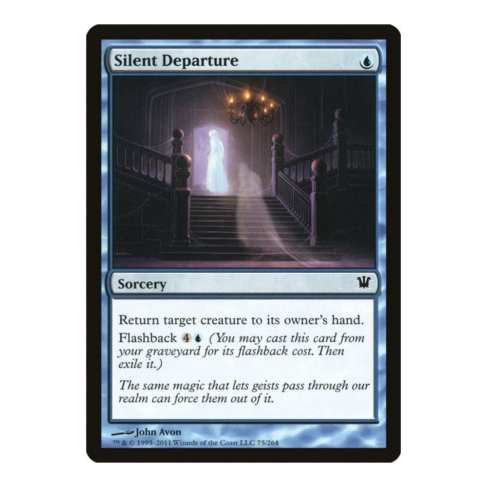 2011 Magic: The Gathering: Innistrad (ISD) - Silent Departure (#75, Common) (, Near Mint)