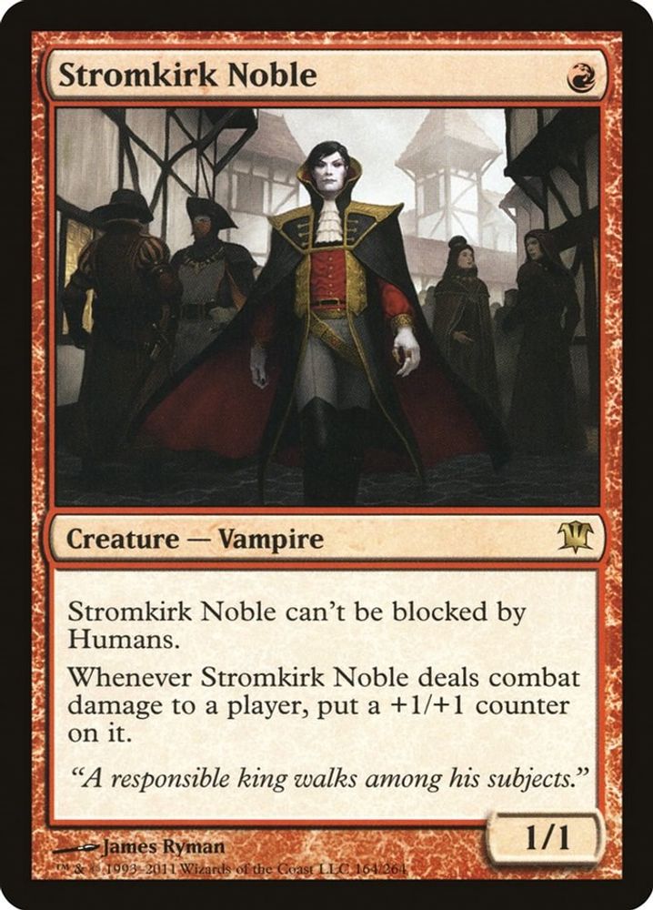 2011 Magic: The Gathering: Innistrad (ISD) - Stromkirk Noble (#164, Rare) (, Near Mint)