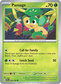 2023 Pokemon: SV04: Paradox Rift (PAR) - Pansage (#004/182, Common) (Reverse Holofoil, Near Mint)